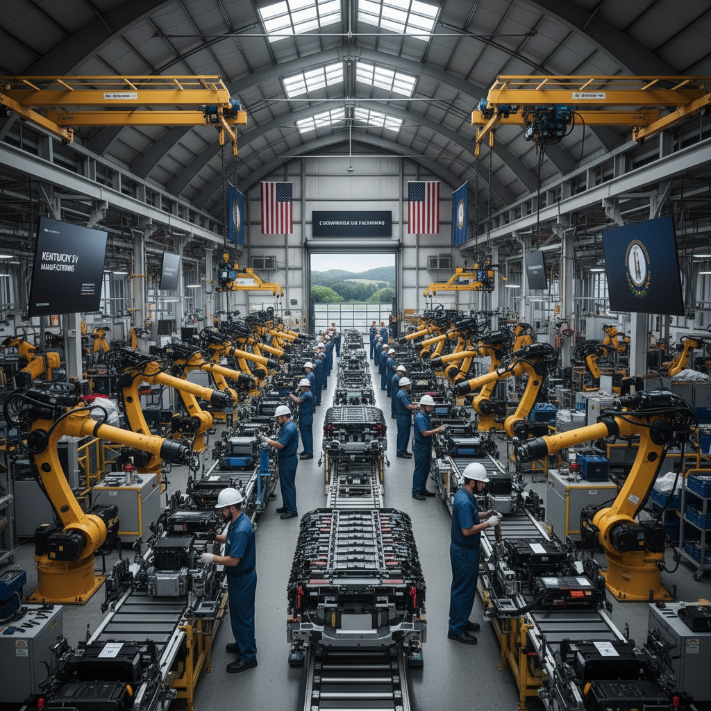 Kentucky’s Auto Industry Watches Tesla Stock Jump on Tariff Hopes