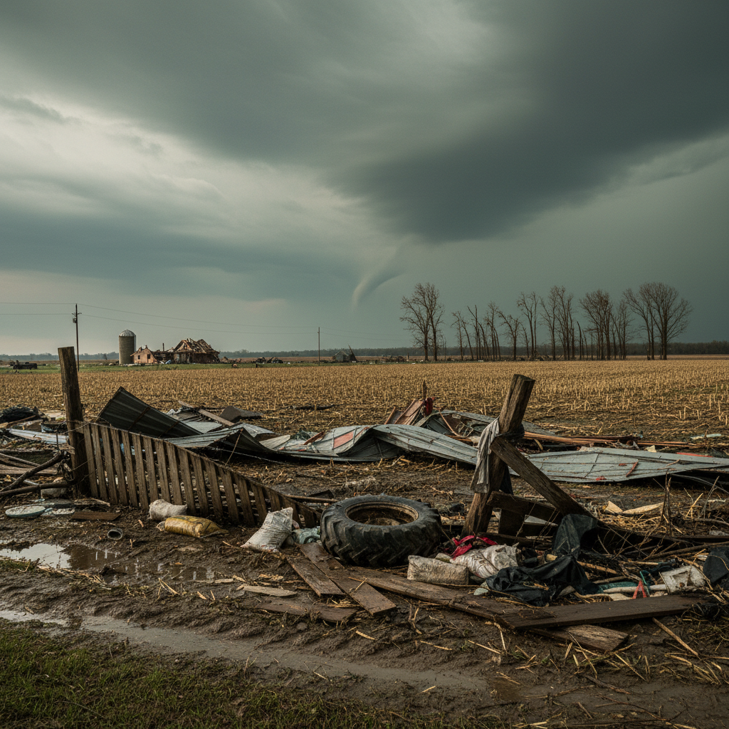 EF-1 Tornado Confirmed in Ohio County as NWS Louisville Assesses Storm Damage
