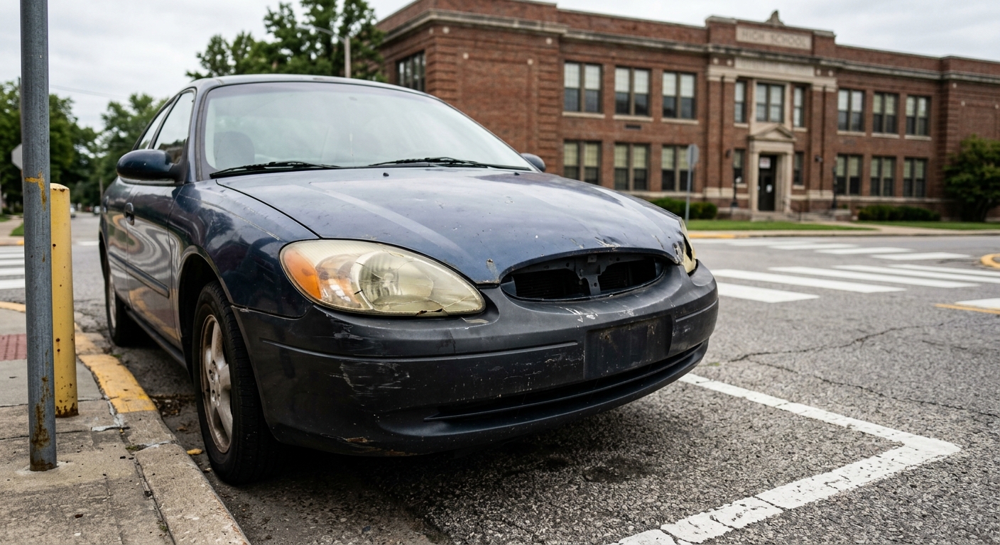 Driver Arrested After Hit and Run Near Warren Central High in Kentucky